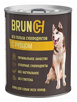 BRUNCH Влажный корм для собак всех пород с рубцом, 850 гр