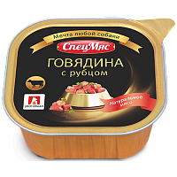 Зоогурман СпецМяс для собак с говядиной и рубцом в желе, 300 гр