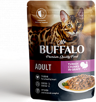 MR. BUFFALO Adult Sensitive Влажный корм для взрослых кошек с чувствительным пищеварением 