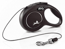 Flexi New Classic XS (трос) 3 м поводок-рулетка для животных до 8 кг