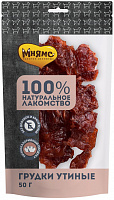 Мнямс Грудки утиные лакомство для собак, 50 гр