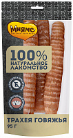 Мнямс Трахея говяжья лакомство для собак, 95 гр