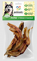 Petresto Лакомство для собак Лапы утиные, 4 шт
