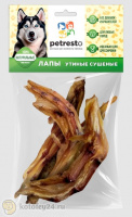 Petresto Лакомство для собак Лапы утиные, 4 шт
