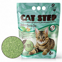 Cat Step Tofu Green Tea Растительный комкующийся наполнитель