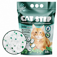 Cat Step Arctic Fresh Mint Силикагелевый наполнитель, 3.8 л