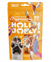 Holly Jolly Косточки с курицей Лакомство для собак всех пород, 90 гр