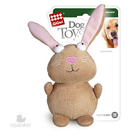 GiGwi Dog Toys Кролик с пищалкой, 16 см (арт.75053)