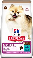 Hill's Science Plan No Grain Adult Small & Mini для взрослых собак мелких пород с тунцом