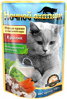 Ночной охотник Кролик в сметанном соусе, 100 гр