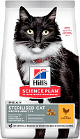 Hill's Science Plan Mature Adult Sterilised Cat для стерилизованных кошек старше 7 лет с курицей