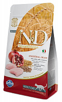 Farmina N&D Ancestral Grain Adult Cat с курицей, спельтой, овсом и гранатом