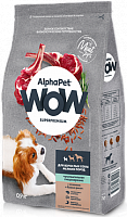 AlphaPet WOW Superpremium Для взрослых собак мелких пород с чувствительным пищеварением с ягнёнком и бурым рисом