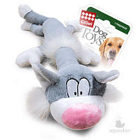 GiGwi Dog Toys Кот с большой пищалкой, 63 см (арт.75227)