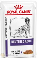 Royal Canin Veterinary Diet Neutered Adult Canine в соусе, 100 гр