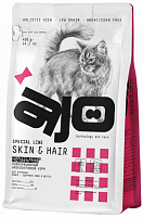 AJO Special Line Skin & Hair Для здоровой кожи и красивой шерсти у кошек с лососем и индейкой