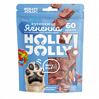 Holly Jolly Кусочки из ягнёнка Лакомство для собак мелких пород, 60 гр