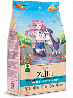 Zillii Adult Dog Small Breed Sensitive Digestion Белая рыба с лососем для взрослых собак мелких пород