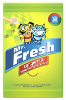 Mr. Fresh Expert Салфетки антибактериальные, 15 шт