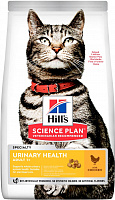 Hill's Science Plan Urinary Health для взрослых кошек, склонных к мочекаменной болезни с курицей