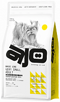 AJO Basic Line Very Small Adult Для взрослых собак миниатюрных пород с индейкой, ягнёнком и гречкой