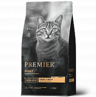 Premier Adult Cat Свежее мясо индейки для взрослых кошек с нормальной активностью, чувствительным пищеварением или склонных к аллергии