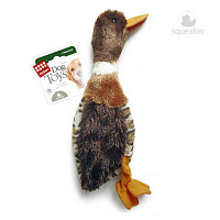 GiGwi Dog Toys Шкурка утки с пищалкой без набивки, 35 см (арт.75254)