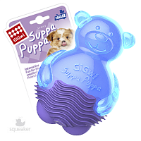 GiGwi Suppa Puppa Мишка с пищалкой, 10 см (арт.75424)