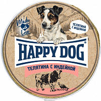 Happy Dog Mini Телятина с индейкой паштет для собак мелких пород, 125 гр