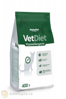 AlphaPet Vet Diet Hypoallergenic Для кошек при пищевой аллергии