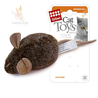 GiGwi Cat Toys Мышка со звуковым чипом, 15 см (арт.75101)