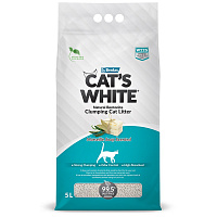 Cat's White Marseille Soap Комкующийся наполнитель со свежим ароматом марсельского мыла